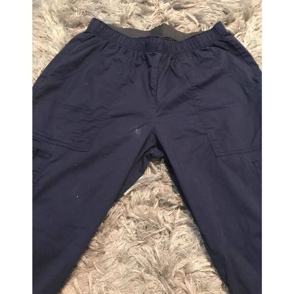 Navy blue scrub‎ pants medium - Picture 3 of 5